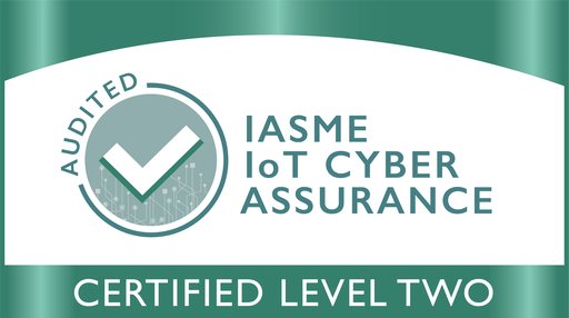 IASME IoT Cyber Assurance Level 2 logo